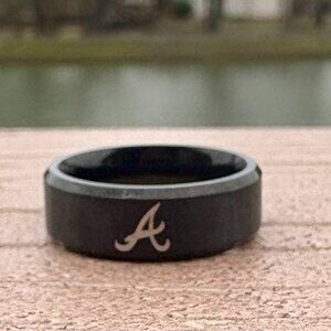 Atlanta Braves MLB Titanium Ring 8mm